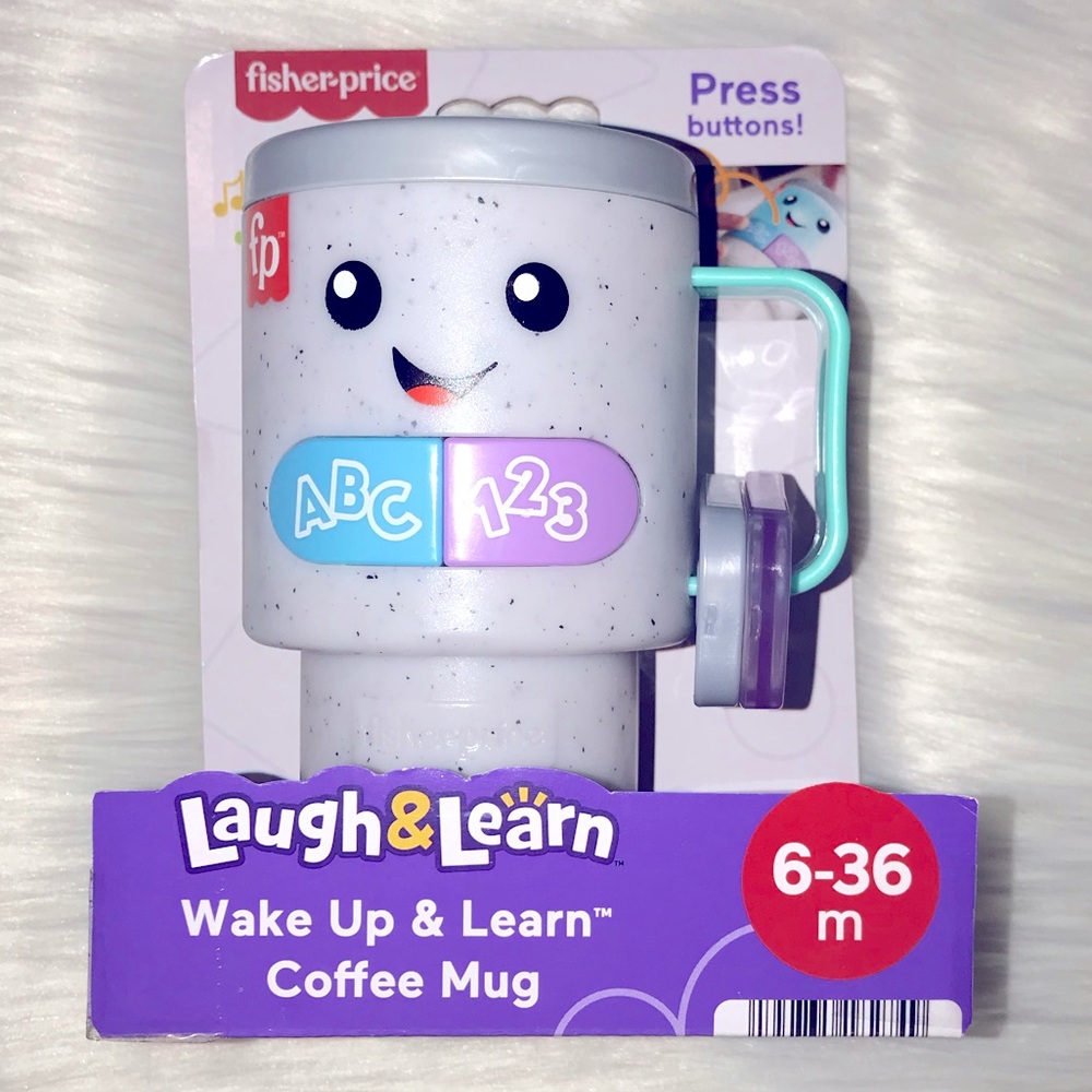 Fisher-Price Laugh & Learn Wake Up & Learn Coffee Mug